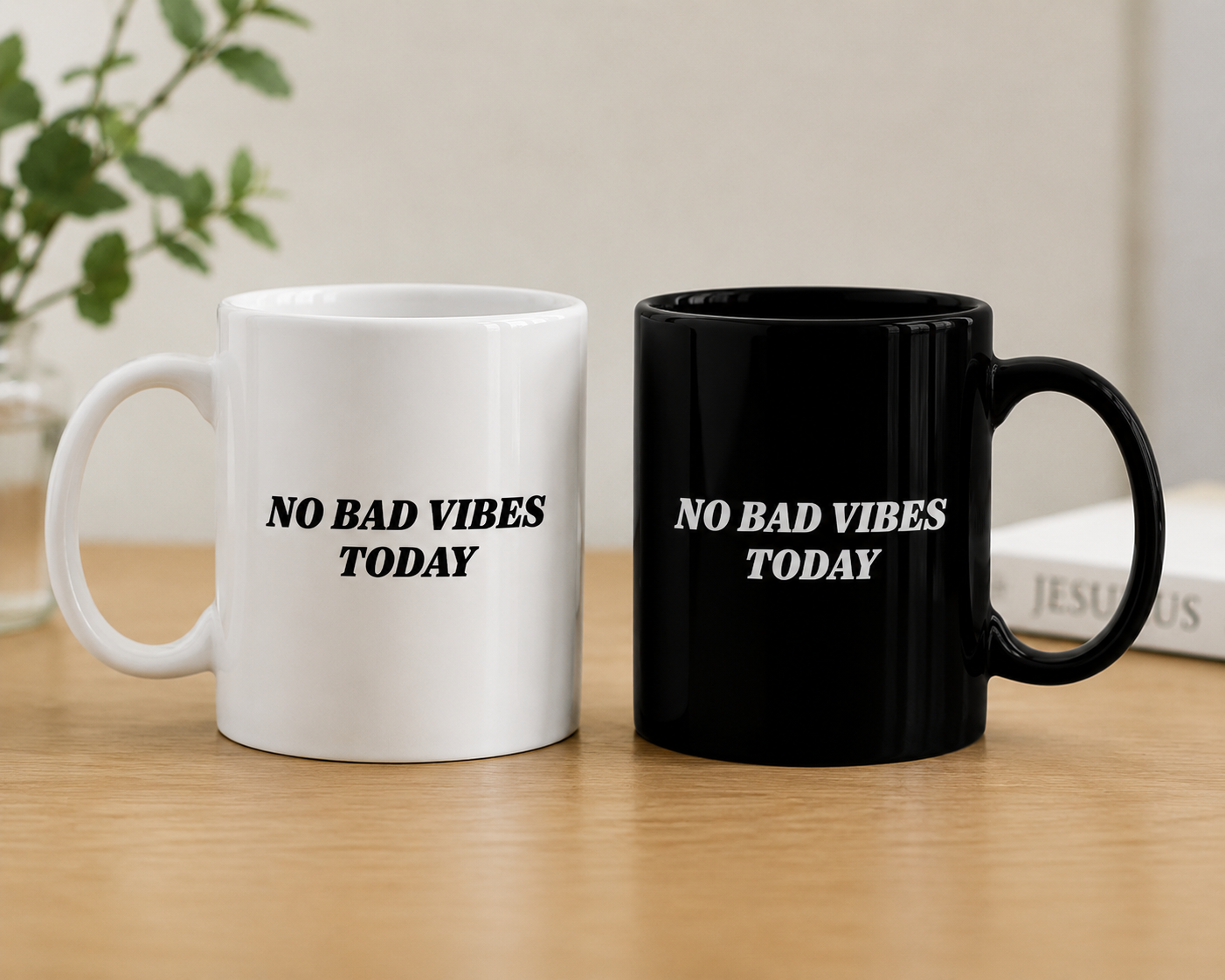 No Bad Vibes Today (Caneca)